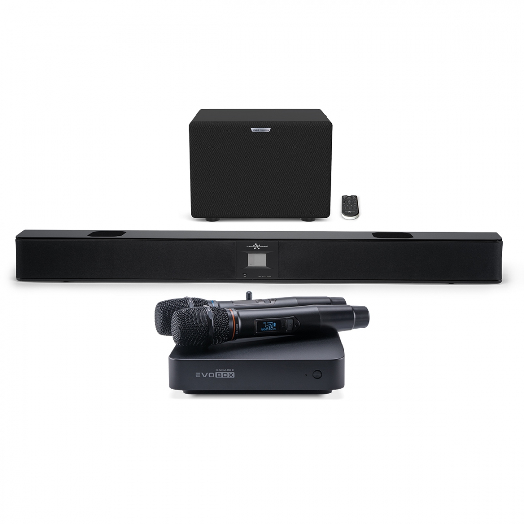 караоке-комплект EVOBOX Plus + EvoSound Bar (саундбар с караоке) в Камышлове