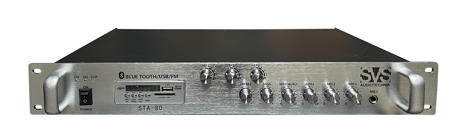 SVS Audiotechnik STA-80 Микшер-усилитель для систем Public Address в Камышлове
