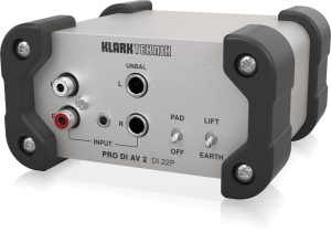 Klark Teknik DI 22P пассивный стерео директ-бокс в Камышлове